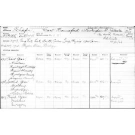 SCHAFER, Carl Hannaford