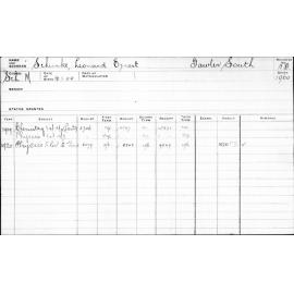 SCHUNKE, Leonard Ernest