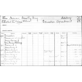 SCRIVEN, Dorothy Amy