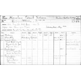 SHANAHAN, Patrick William
