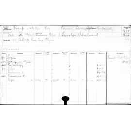 SHARP, Walter Roy Germein