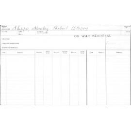 SKIPPER, Stanley Herbert