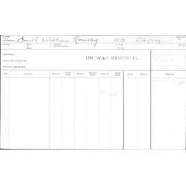 SMITH, William Ramsay