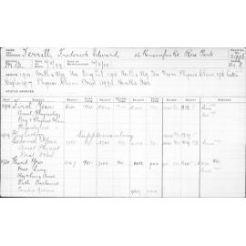 TERRILL, Frederick Edward