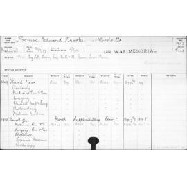 THOMAS, Edward Brooke