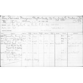 THOMAS, Marjorie Phyllis Casley