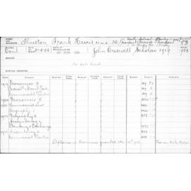 THURSTON, Frank Harris