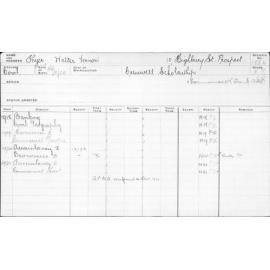 THYER, Walter Vernon