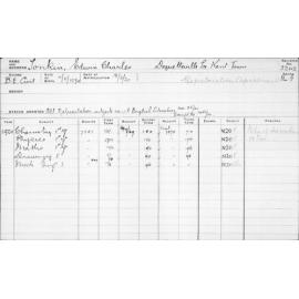 TONKIN, Edwin Charles