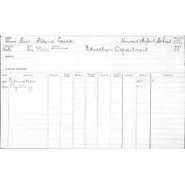 TORR, Florence Laura