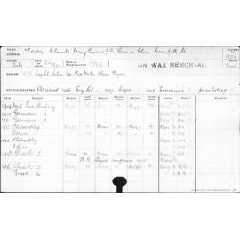 VERCO, Claude Maythorn