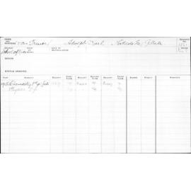 VON TREUER, Adolph Karl