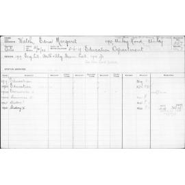 WALSH, Edna Margaret