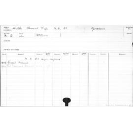 WELLS, Clement Victor