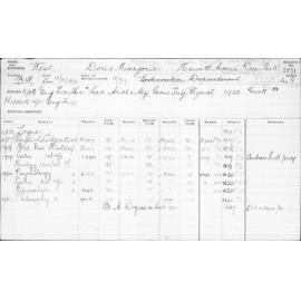 WEST, Doris Marjorie