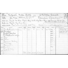 WESTGARTH, Walter Tebble