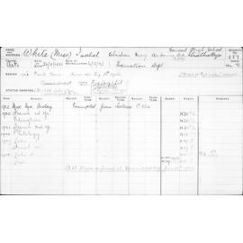 WHITE, Isabel Christian Mary Antonine