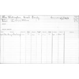 WHITINGTON, Norah Emily