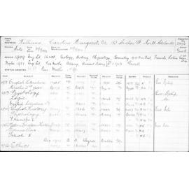 WILLIAMS, Caroline Margaret