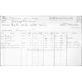 WILLIAMSON, James Aubrey