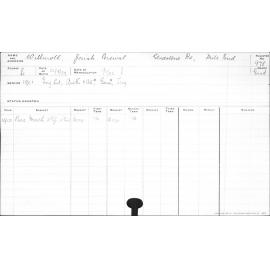 WILLMOTT, Josiah Percival