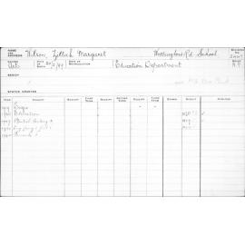 WILSON, Zillah Margaret