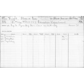 WRIGHT, Florence Eva