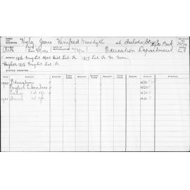 WYLY, Jeane Winifred Meredyth