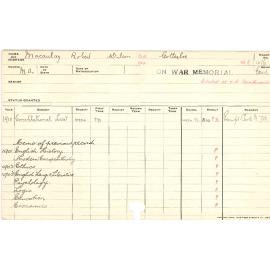 MACAULAY, Robert Wilson