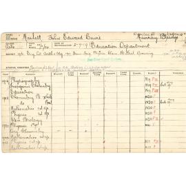 MACHELL, John Edward Lewis