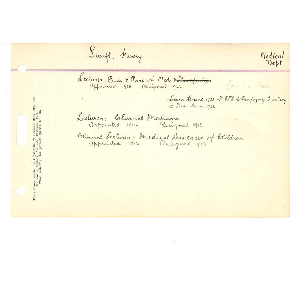 Harry Swift