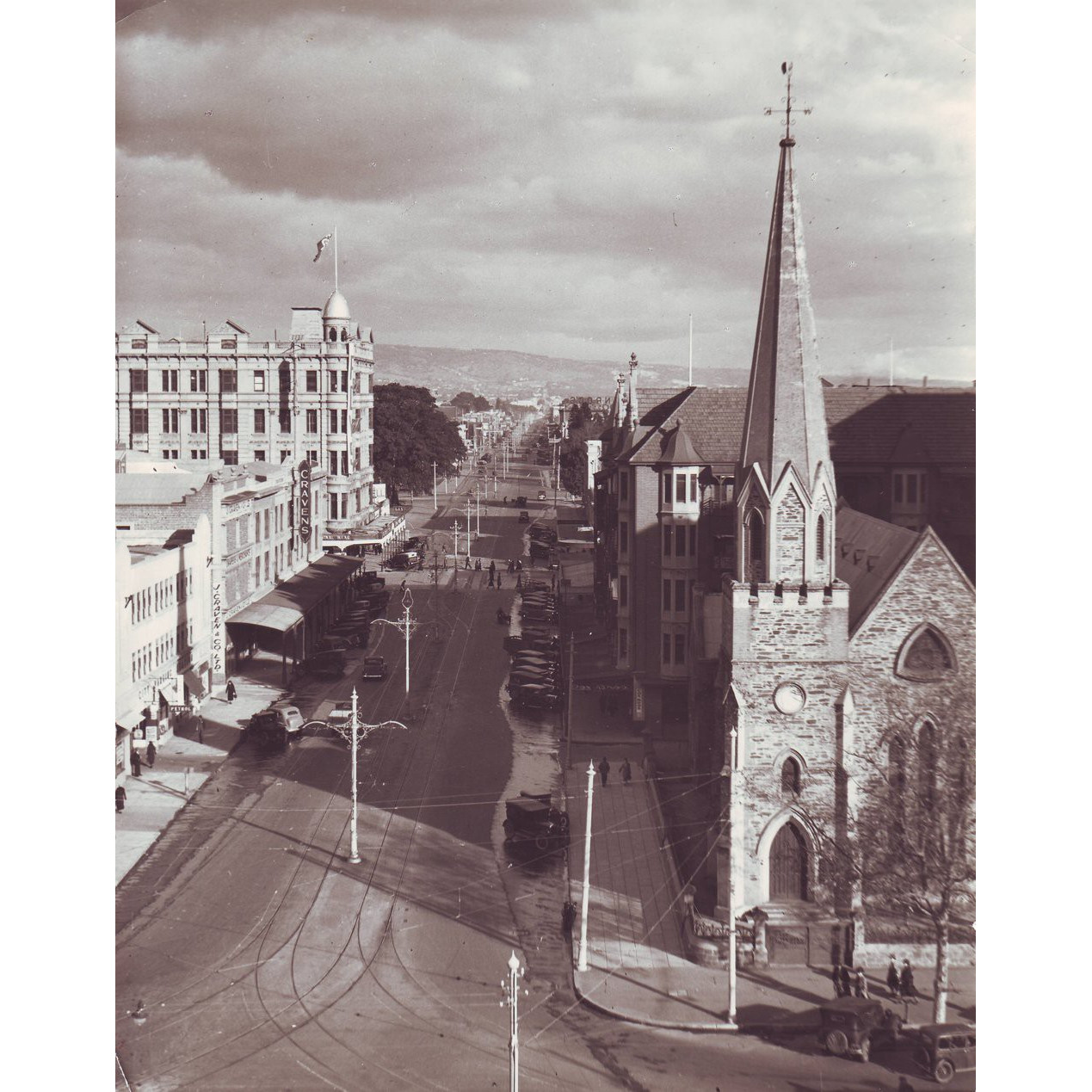 Adelaide Panorama, circa 1930