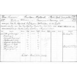 LEAVER, Graham Holland