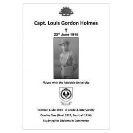 Louis Gordon Holmes - Profile