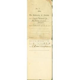 Statement of Accounts for 1903
