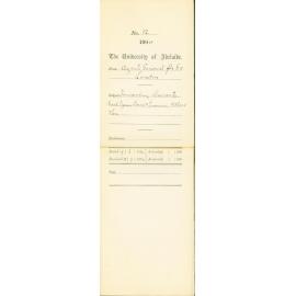 Forwarding Warrants - Carl Zeiss - Davis and Timmins - Adlard and Son