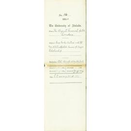 One Case Books on Orotava with Bill of Lading - W G Duffields tenure of Angas Scholarship