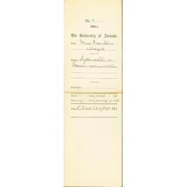 Information re Music examinations