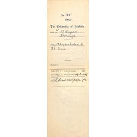 Asking particulars re B Sc Course