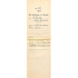 Re particulars Music Exam Junior Practice