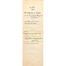 Asking for Final Certificate Law