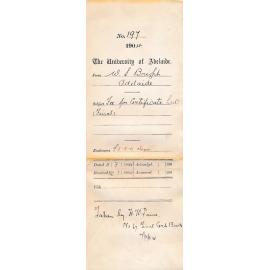 Fee for Certificate Law Final