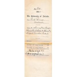 Re Retaining Miss Burgess Chemistry Lecturer and Chemistry Deposit Education Students