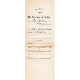 Asking for Certificate Music Eleanor Elizabeth Ireland