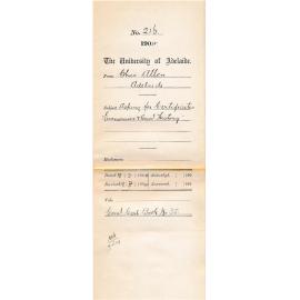 Asking for Certificates Economics & Commercial History