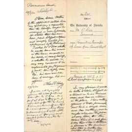 Requesting Transfer of Lease from Barnett and Steggall