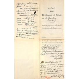 Re Payment of rent and surrender of lease