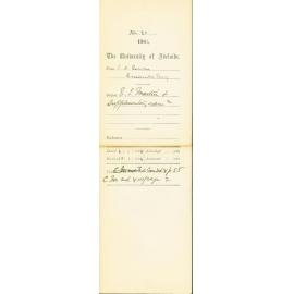 Re V S Martin and Supplementary examination