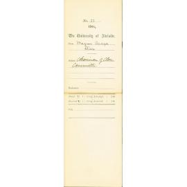 Chairman of Clare Committee