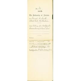 Asking for Certificates in Accountancy and Commercial Law